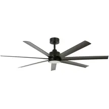 LUCCI AIR Atlanta 142 cm Deckenventilator Schwarz