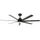 LUCCI AIR Atlanta 142 cm Deckenventilator Schwarz