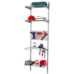 Garage / Hobbyraum / Weiss/Silber