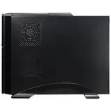 Inter-Tech IT-607 mini-ITX/μATX Gehäuse - Schwarz (ohne Netzteil)