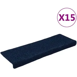 vidaXL Stufenmatte 65 x 21 cm Blau