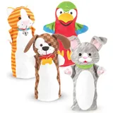 Melissa & Doug Hand Puppen Playful Pets