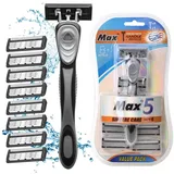 Retoo Rasierklingen 5-fach 8 St.