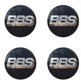 BCYOLBFD 4 Stück Radnabenkappen, für BBS 56mm Auto Radnabenabdeckung Radnabendeckel für Radnaben Auto Zubehör,A