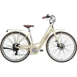 Adriatica Elektro-Citybike RETRO 28 Zoll, creme