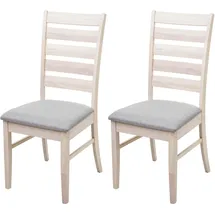 MCW Esszimmerstuhl G47 2er-Set Helles Gestell Grau
