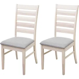 MCW Esszimmerstuhl G47 2er-Set Helles Gestell Grau