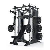 Atletica Fortress Multipresse Set Schwarz