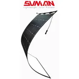 SOLAR THE WORLD® 310Wp - Sunman ultraleicht & flexibel Solarmodul  SMF310M - Anschlüsse vorne