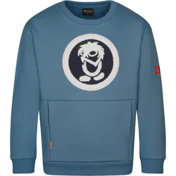 Kinder Sweatshirt Trolltunga Stahlblau One Size