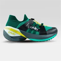 Uyn 6Sense Trailrunning-Schuhe mit grüner Sohle Herren H036 - anthracite/deep lake 41