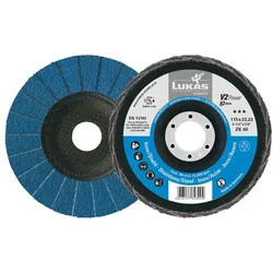 LUKAS Schleiflamellenteller V2 Power Z Power ø 115 mm Korn 60
