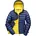 Outdoorjacke Damen Navy/Yellow XS