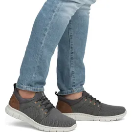 Rieker Herren B7796 Slipper, Grau, 42 EU