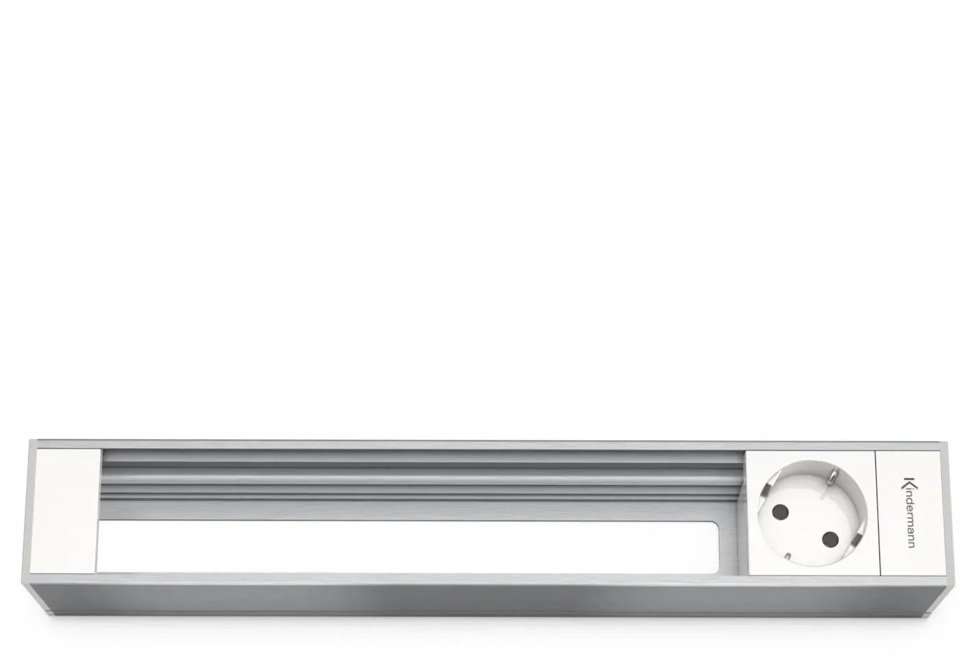 Kindermann CablePort Modulträger 6-fach, 1x Strom