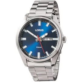 Lorus Herren Analog Quarz Uhr mit Metall Armband RH349AX9