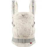 Manduca First Babytrage - Verstellbarer und vielseitiger Tragesitz für Babys und Kleinkinder (3,5-20 kg) - Babytrage mit Front-, Hüft- und Rückentragefunktion ,Botanic Vanilla