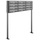 AL Briefkastensysteme Briefkasten »Premium«, (BxH): 122.9 x 150cm, Anzahl Schlitze: 12 Fach Briefkastenanlage Freistehend DIN A4 in Postkasten Design modern