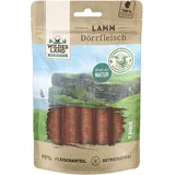 Wildes Land Hunde-Snack Lamm Dörrfleisch 150 g 7 Stück