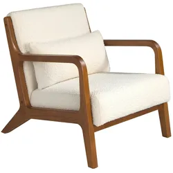 AC ANGEL CERDA Angel Cerdá  Weißer Stoffsessel 5100C