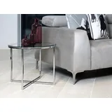 Actona Beistelltisch Klar Glas 55x45x55 cm