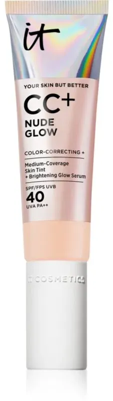 IT Cosmetics Your Skin But Better CC + Nude Glow CC Cream zur Verjüngung der Gesichtshaut SPF 40 Fair Light 32 ml
