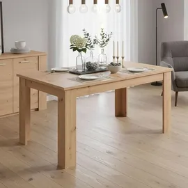 Homestyle4u Esstisch 80 x 75 x 80 cm braun