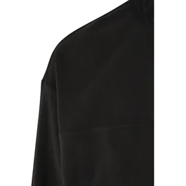 URBAN CLASSICS Basic Polar Fleece Troyer Schwarz 3XL