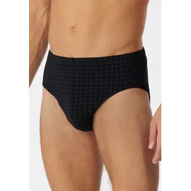 SCHIESSER Slip kariert schwarz 3XL 1er Pack