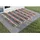WOLFCRAFT Auflage-Pads Terrassenbau 90 mm x 10 mm x 90 mm schwarz