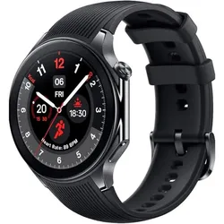 OnePlus Watch 2 [inkl. Kautschuk-Armband schwarz] 46mm Edelstahlgehäuse schwarz | Zustand: Neu & original versiegelt