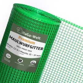 Haga Gitterzaun Kunststoffzaun 50 m Grün