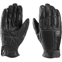 Blauer Banner Motorradhandschuhe, schwarz, Größe S für Männer