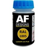 Alex Flittner Designs Lackstift RAL 1005 HONIGGELB seidenmatt 50ml schnelltrocknend Acryl