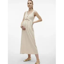 MAMA LICIOUS Mamalicious Evi Lia Ankle ärmelloses Midikleid - French Oak - XS