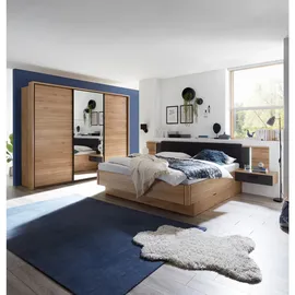 Livetastic Schwebetürenschrank Rabina Eichefarben