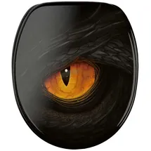 Sanilo WC-Sitz mit Absenkautomatik Black Eye