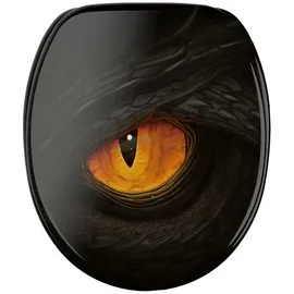 Sanilo WC-Sitz mit Absenkautomatik Black Eye