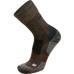 WAPITI Herren Socken Wandersocken S02 Merino All, braun, 45-47