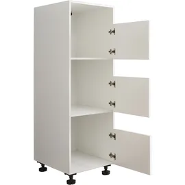 laundreezy Wäscheschrank 50 x 162 x 67,5 cm Weiß Holzwerkstoff