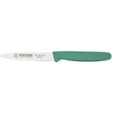 Giesser Gemüsemesser Glatt, Chrom-Molybdän-Edelstahl, Grün, 100mm Klingenlänge, 200mm Länge