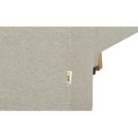 Smart Schlafcouch Mikrofaser 3-Sitzer Beige