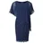 Swing Cocktailkleid Blau 48