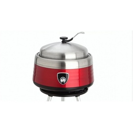 Paella World Vulcano Rot Tragbarer Holzkohlegrill ø 30 cm