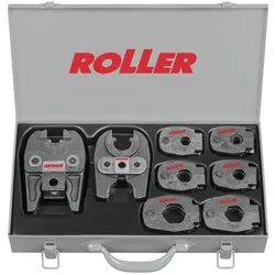 Roller Stahlblechkasten mit Einlage für 6 Pressringe S, Z8,Mini Z8
