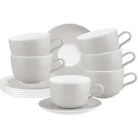 SELTMANN WEIDEN Milchkaffeetasse 0,38 l Grau 6 St.