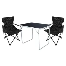 Mojawo Camping Set 3-tlg Schwarz