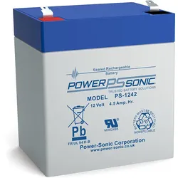 Powersonic PS 1242 12V 4,5Ah Blei-Vlies Akku AGM VRLA