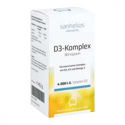 Sanhelios Vitamin D3 Sonnenvitamin-komplex mit K2