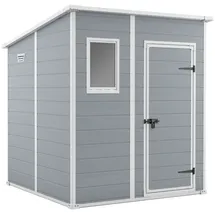 KETER Manor Pent 6x6 1,84 x 1,83 m grau/weiß
